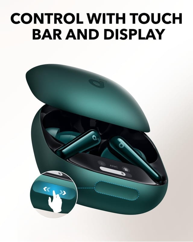 Bluetooth-гарнітура Anker SoundCore Liberty 4 Pro Green Matte (A3954G61)