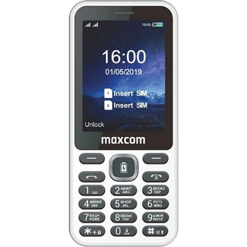 Мобильный телефон Maxcom MM814 Type-C White