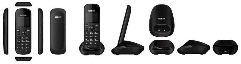 Мобильный телефон Maxcom MM35D Black