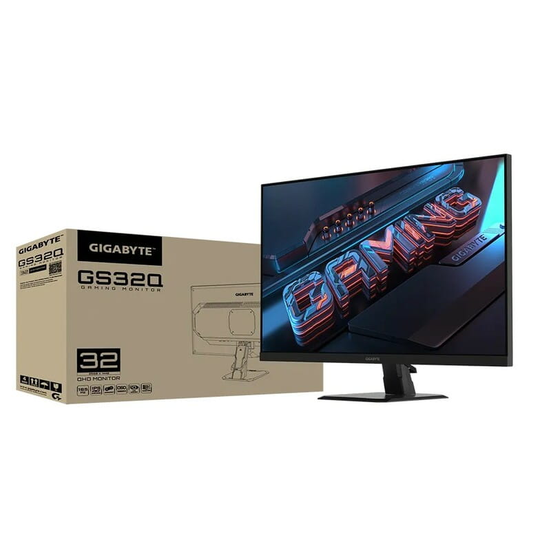 Монiтор Gigabyte 31.5" GS32Q IPS Black 170Hz