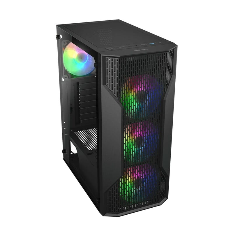 Корпус Cougar MX110 RGB Black без БП