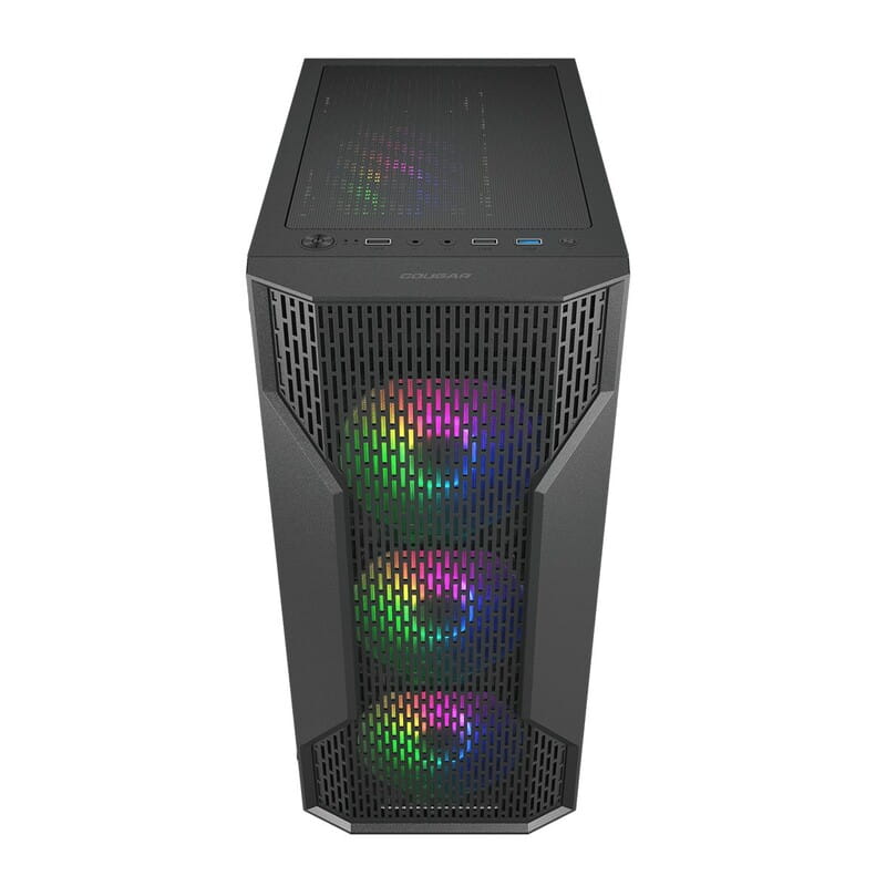 Корпус Cougar MX110 RGB Black без БП