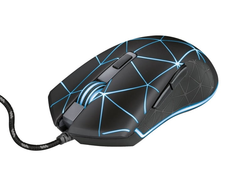 Миша Trust GXT 133 Locx Illuminated Gaming Black (22988)
