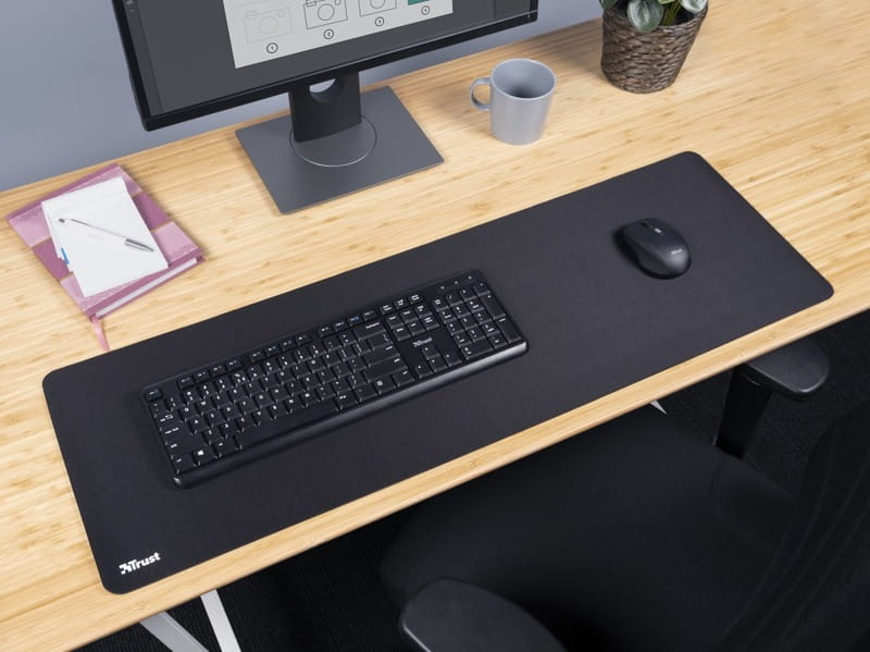 Игровая поверхность Trust Mouse Pad XXL Black (24194)