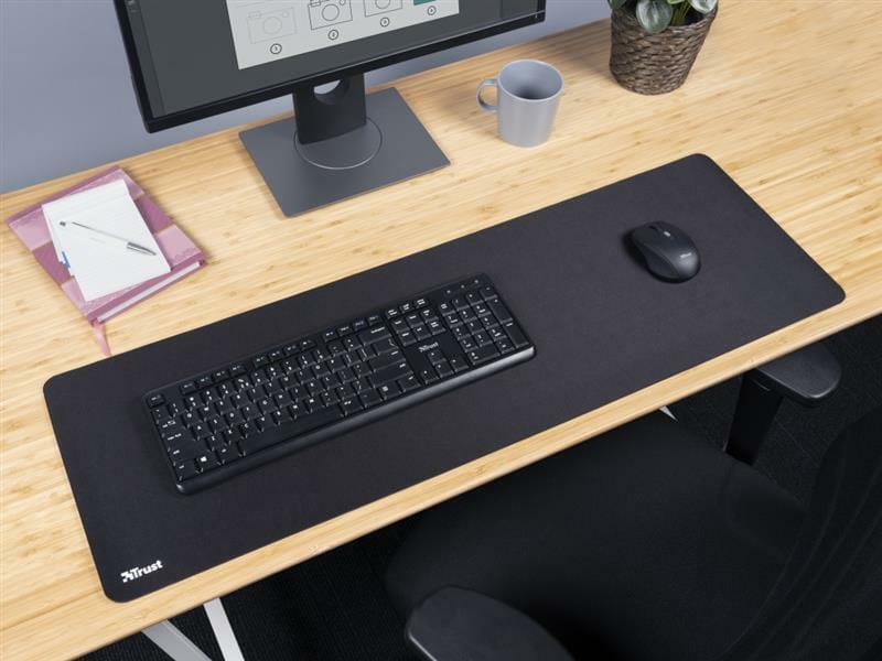 Игровая поверхность Trust Mouse Pad XXL Black (24194)