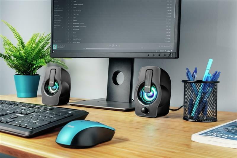 Акустическая система Trust 2.0 Gemi RGB Black (22948)