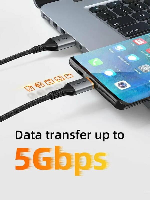 Кабель Cabletime USB Type-C - USB (M/M), 2 м, Black (CA40H)