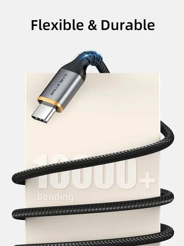 Кабель Cabletime USB Type-C - USB (M/M), 2 м, Black (CA40H)