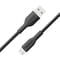 Фото - Кабель Promate xCord-AC200 USB - USB Type-C (M/M), 2 м, Black (xcord-ac200.black) | click.ua