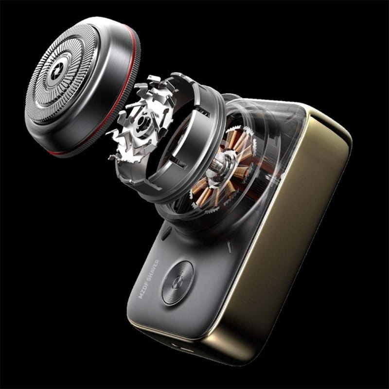 Электробритва Metz Camerist Shaver titanium gold with Bag (MZDF013)