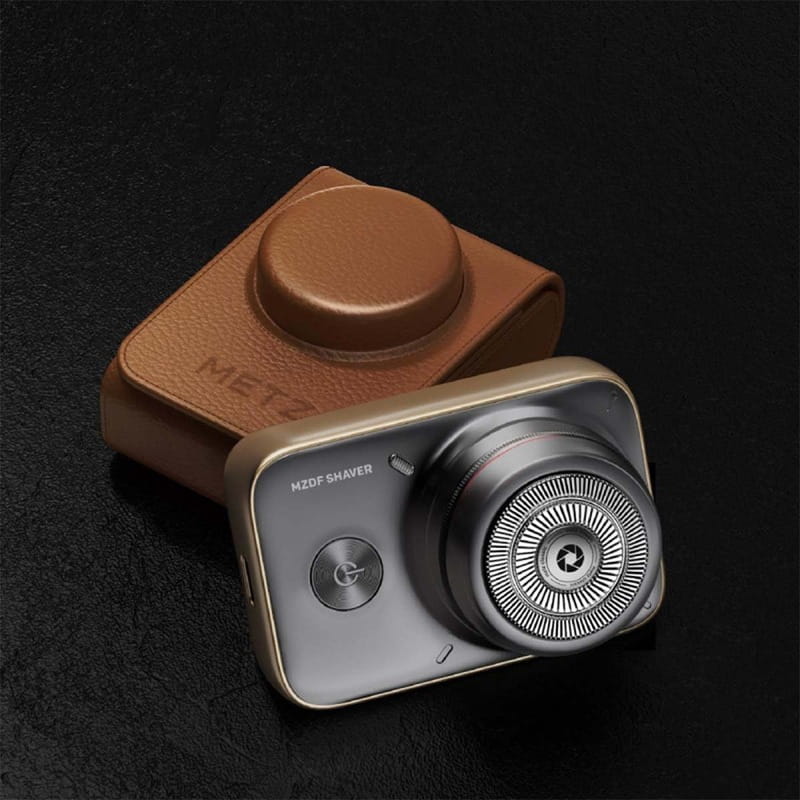 Электробритва Metz Camerist Shaver titanium gold with Bag (MZDF013)