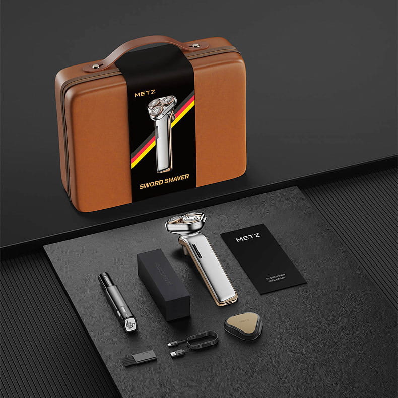 Электробритва Metz The Sword Shaver with Sword with nose hair cutter (MZDF032)