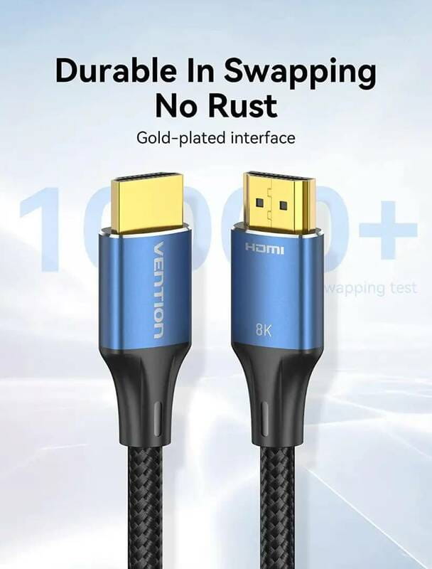 Кабель Vention HDMI - HDMI V 2.1 (M/M), 1 м, Black (ALGLF)