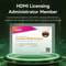 Фото - Кабель Vention HDMI - HDMI V 2.1 (M/M), 1,5 м, Green (ALOGG) | click.ua
