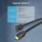 Фото - Кабель Vention HDMI - HDMI V 2.0 (M/M), 1 м, Black (AARBF) | click.ua