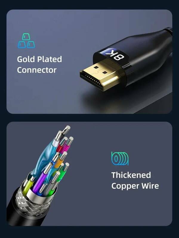 Кабель Cabletime HDMI - HDMI V 2.1 (M/M), 3 м, Black (CH12N)