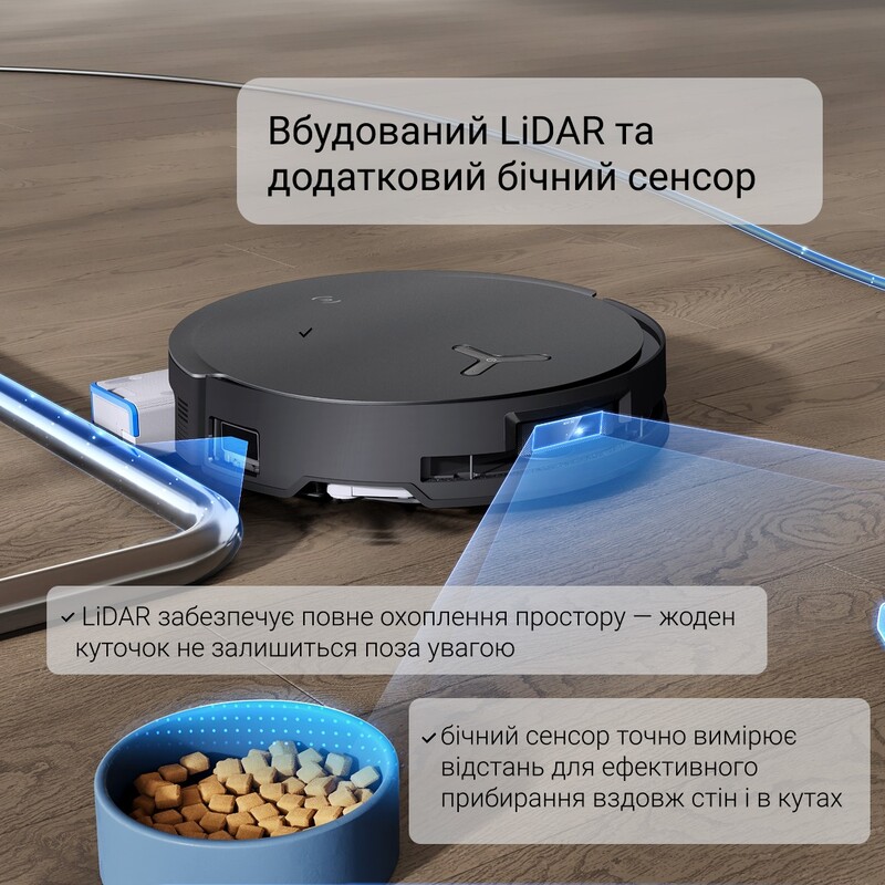 Робот-пилосос Ecovacs Deebot X8 Pro Omni (DEX56) Black