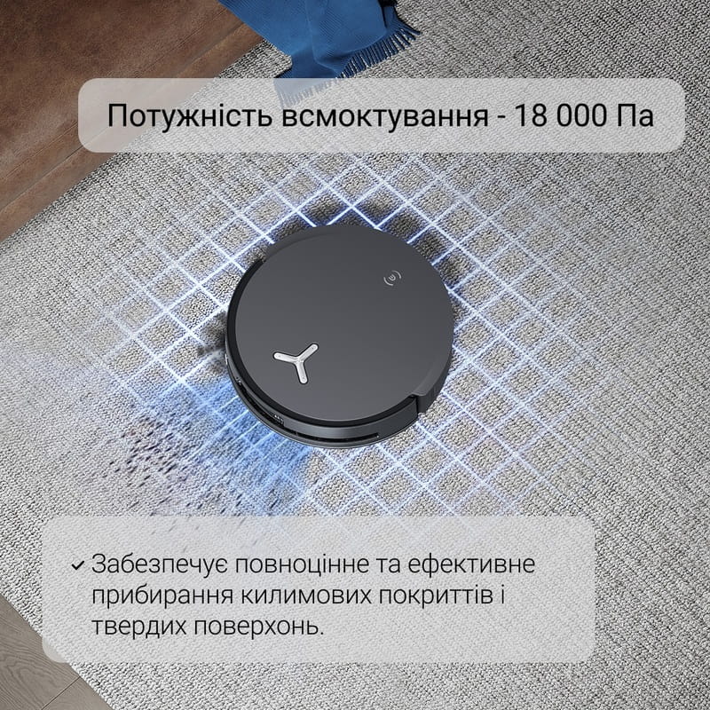 Робот-пилосос Ecovacs Deebot X8 Pro Omni (DEX56) Black