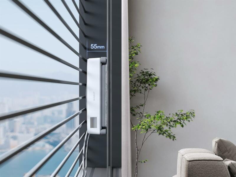 Віконний пилосос Ecovacs Winbot Mini Grey (WG841-01) - це подарунок до Робот-пилососу Ecovacs Deebot X8 Pro Omni (DEX56) Black