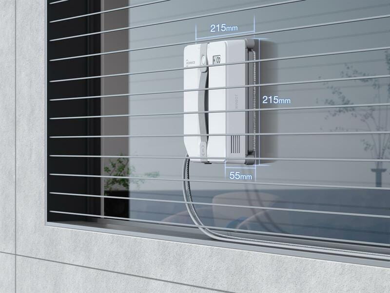 Віконний пилосос Ecovacs Winbot Mini Grey (WG841-01) - це подарунок до Робот-пилососу Ecovacs Deebot X8 Pro Omni (DEX56) Black