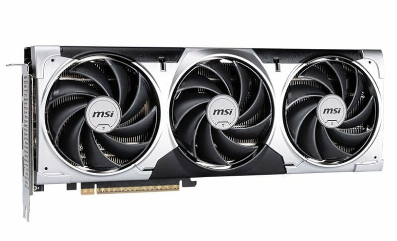Відеокарта GF RTX 5060 Ti 16GB GDDR7 Ventus 3X OC MSI (GeForce RTX 5060 Ti 16G VENTUS 3X OC)