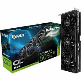 Відеокарта GF RTX 5060 Ti 16GB GDDR7 Infinity 3 OC Palit (NE7506TS19T1-GB2061S)
