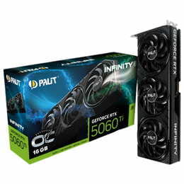 Відеокарта GF RTX 5060 Ti 16GB GDDR7 Infinity 3 OC Palit (NE7506TS19T1-GB2061S)