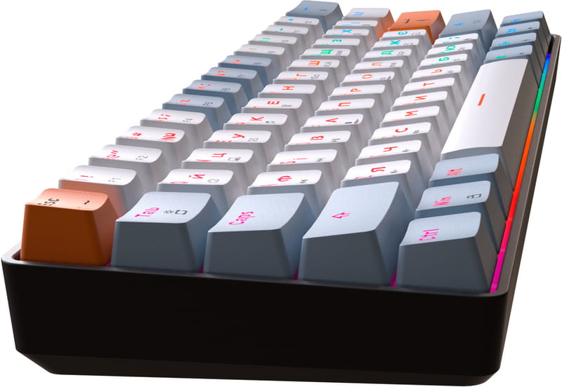 Клавиатура GamePro MK130R Red Swich Hot-Swap RGB Black_sample