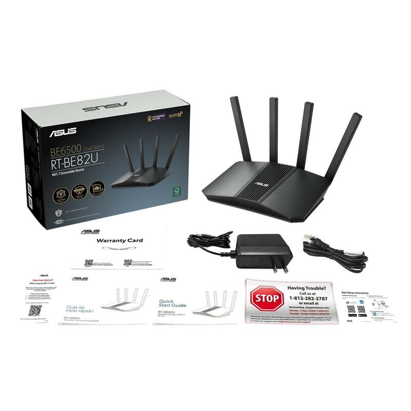 Беспроводной маршрутизатор Asus RT-BE82U (90IG0990-MO9B00)