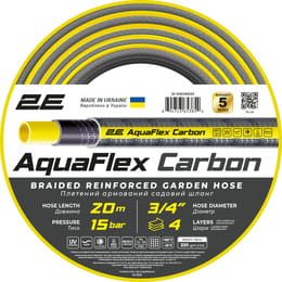 Купити Шланг 2Е AquaFlex Carbon 3/4" 20м (2E-GHE34GE20) Шланг 2Е AquaFlex Carbon 3/4" 20м (2E-GHE34GE20)