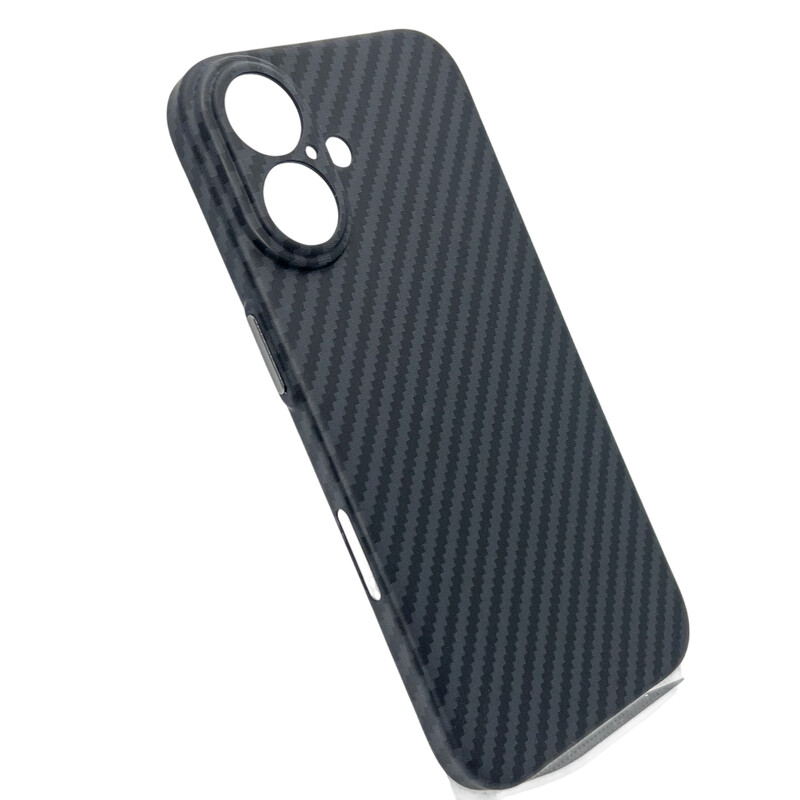 Чохол-накладка BeCover Carbonite Case MagSafe для Apple iPhone 16 Black (712067)