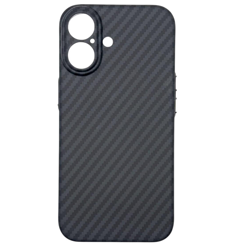 Чохол-накладка BeCover Carbonite Case MagSafe для Apple iPhone 16 Black (712067)