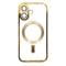 Фото - Чохол-накладка BeCover TPU Chrome Case MagSafe для Apple iPhone 16 Plus Gold (712076) | click.ua