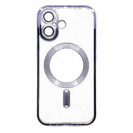 Чохол-накладка BeCover TPU Chrome Case MagSafe для Apple iPhone 16 Plus Purple (712079)