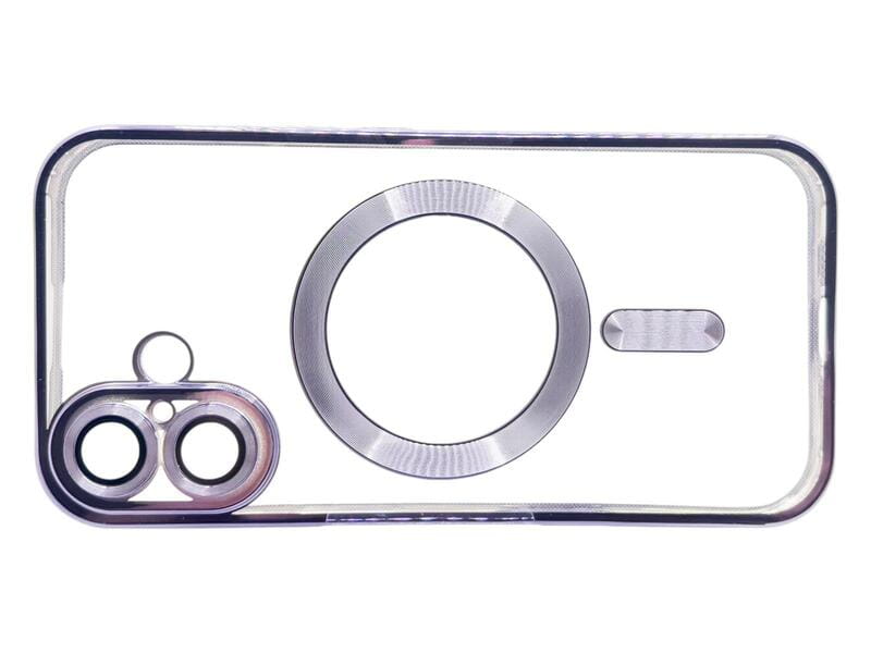 Чeхол-накладка BeCover TPU Chrome Case MagSafe для Apple iPhone 16 Plus Purple (712079)