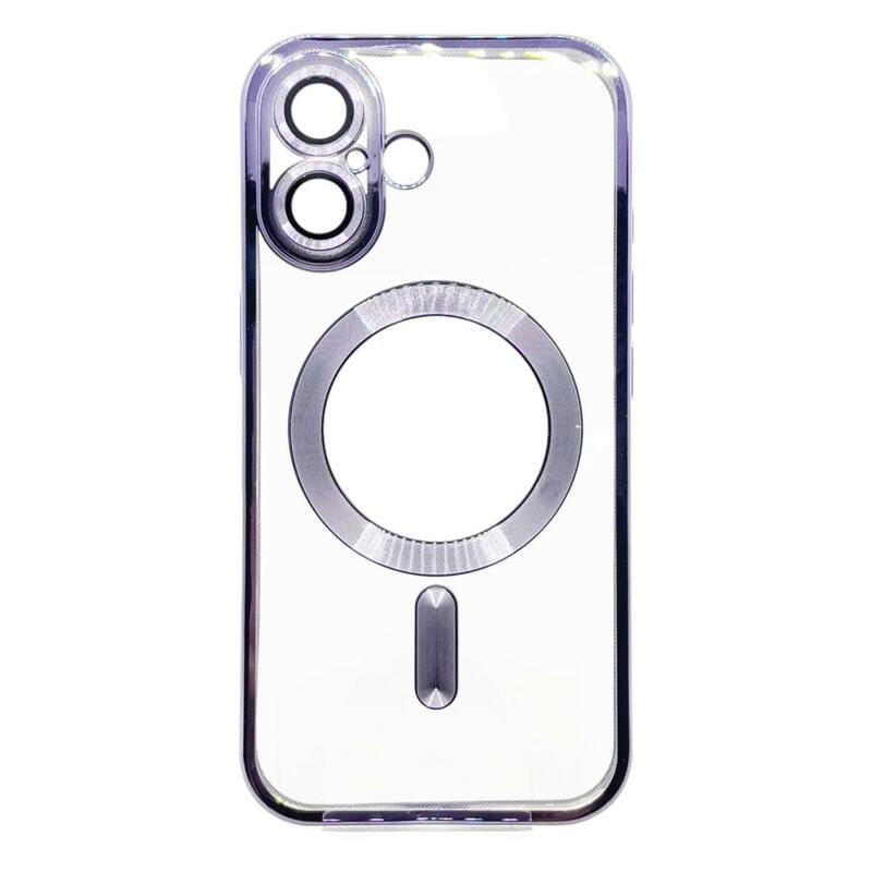Чeхол-накладка BeCover TPU Chrome Case MagSafe для Apple iPhone 16 Plus Purple (712079)