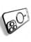 Фото - Чeхол-накладка BeCover TPU Chrome Case MagSafe для Apple iPhone 16 Pro Max Black (712085) | click.ua