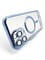 Фото - Чохол-накладка BeCover TPU Chrome Case MagSafe для Apple iPhone 16 Pro Max Sierra Blue (712087) | click.ua
