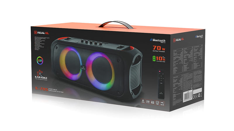 Акустическая система REAL-EL X-795 Black