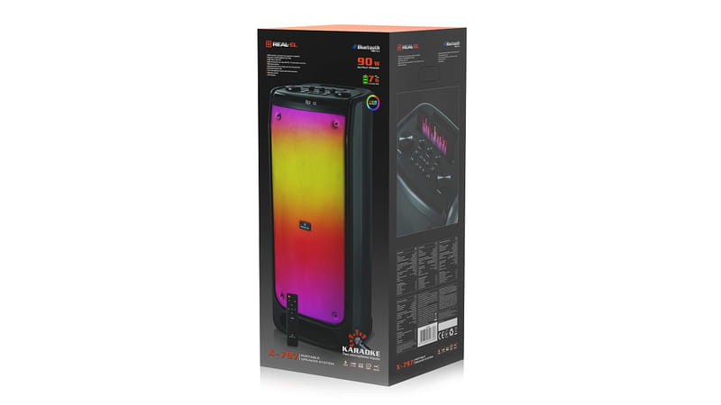 Акустическая система REAL-EL X-797 Black