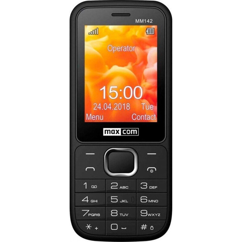 Мобильный телефон Maxcom MM142 Dual Sim Black
