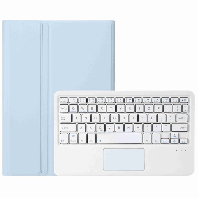 Чохол з бездротовою клавіатурою (TouchPad) BeCover для Apple iPad Air 11 (2024/2025) Light Blue (712598)