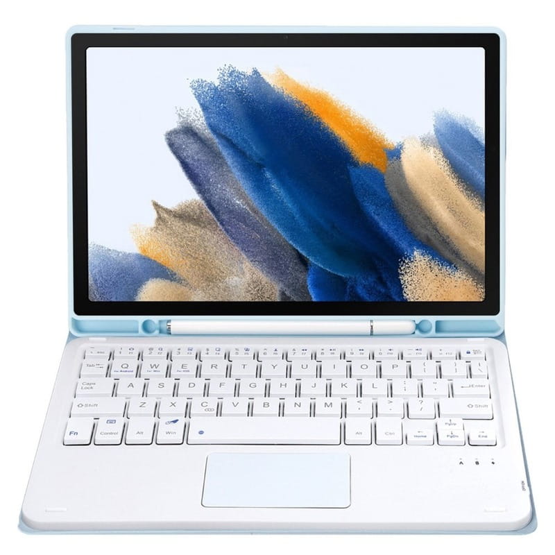Чохол з бездротовою клавіатурою (TouchPad) BeCover для Apple iPad Air 11 (2024/2025) Light Blue (712598)
