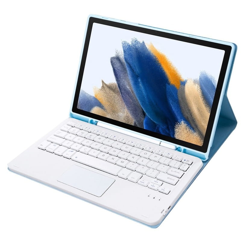 Чохол з бездротовою клавіатурою (TouchPad) BeCover для Apple iPad Air 11 (2024/2025) Light Blue (712598)