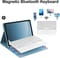 Фото - Чохол з бездротовою клавіатурою (TouchPad) BeCover для Apple iPad Air 11 (2024/2025) Light Blue (712598) | click.ua
