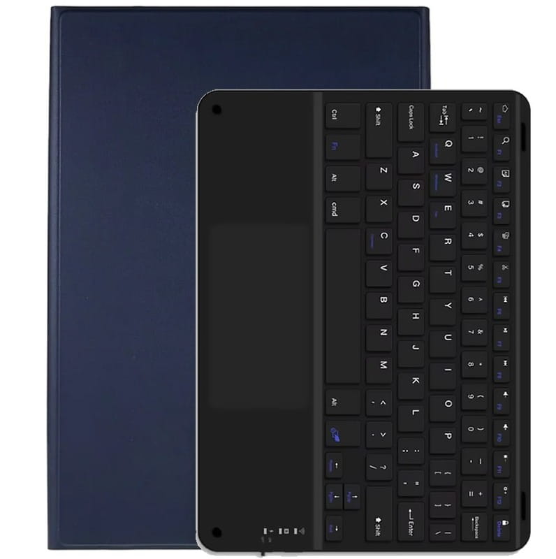 Чехол с беспроводной клавиатурой (TouchPad) BeCover для Apple iPad Air 13 (2024/2025) Deep Blue (712602)