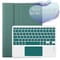 Фото - Чехол с беспроводной клавиатурой (TouchPad) BeCover для Apple iPad Air 13 (2024/2025) Dark Green (712603) | click.ua