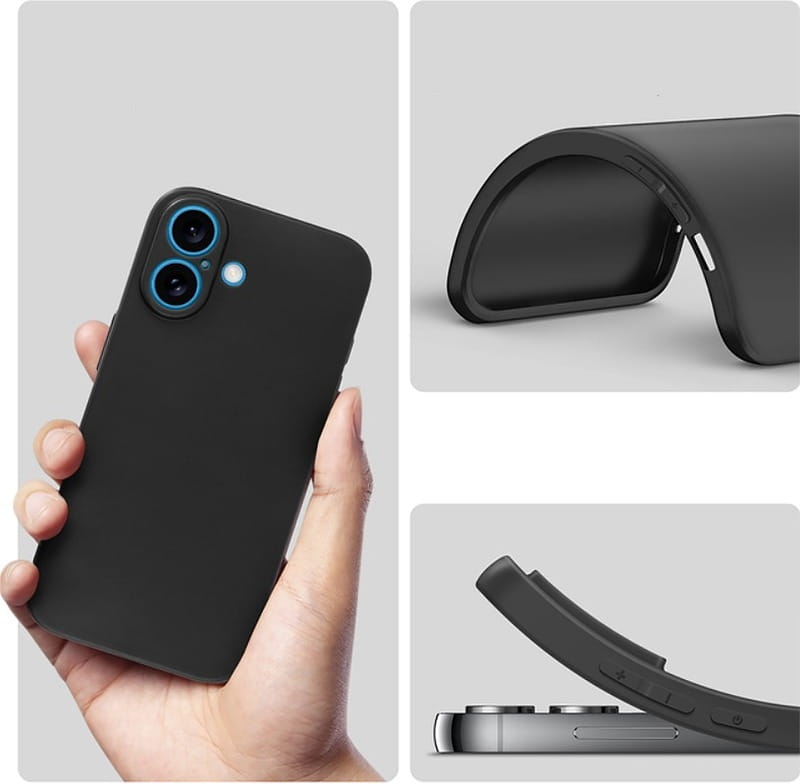 Чeхол-накладка BeCover для Apple iPhone 16 Black (712274)