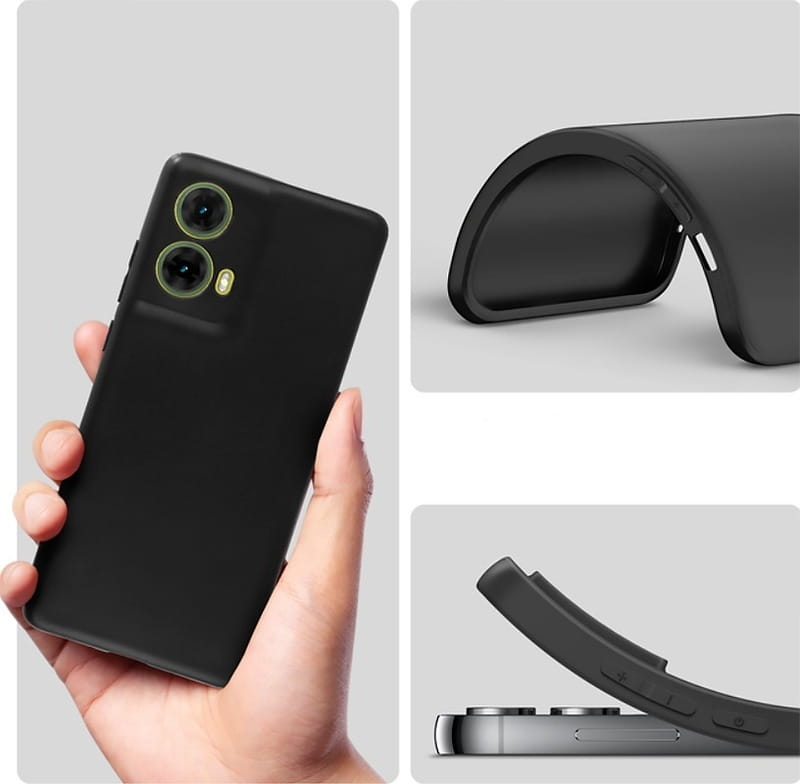Чохол-накладка BeCover для Motorola Moto G85 Black (712284)