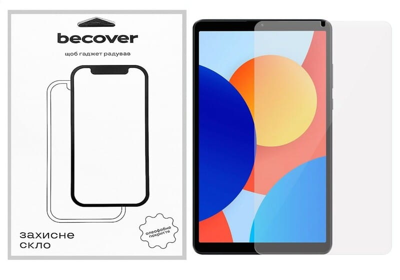 Защитное стекло BeCover для Xiaomi Redmi Pad SE 8.7" (711889)